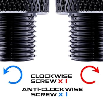 MOWOK M10*1.25 Rear view Mirror Screws Motorcycle Mirrors